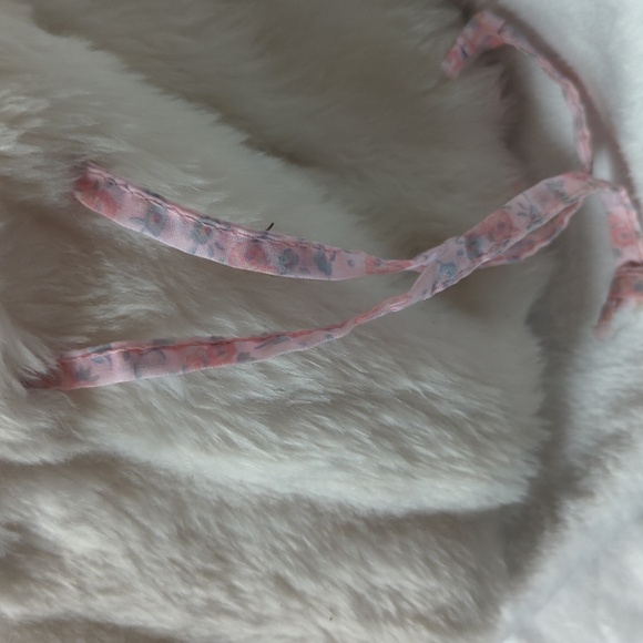 Child's white muff and purse - Picture 4 of 5